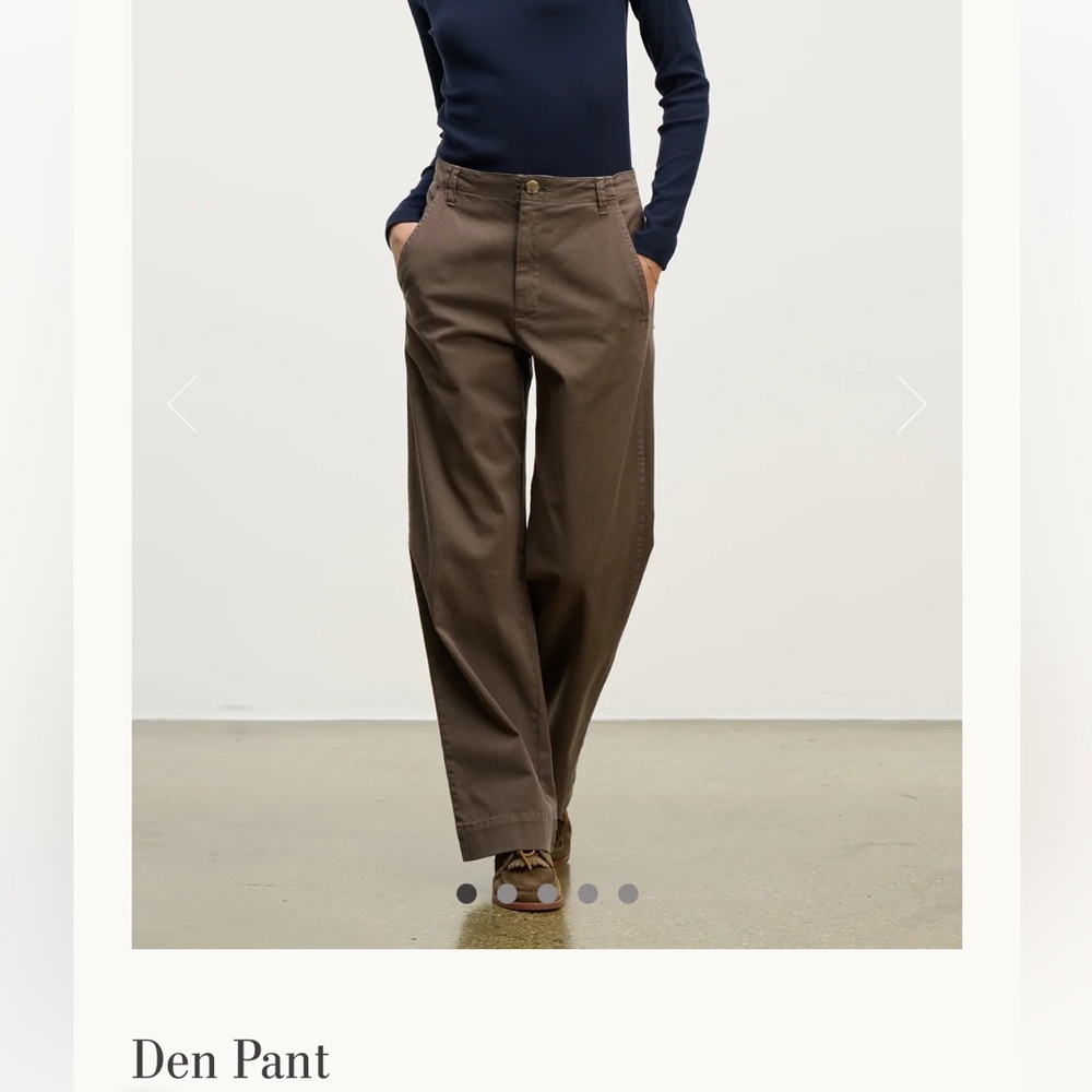 Velvet brand malt den pant, size 8